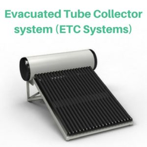 Evacuated Tube Collector system (ETC Systems) LOOFAL